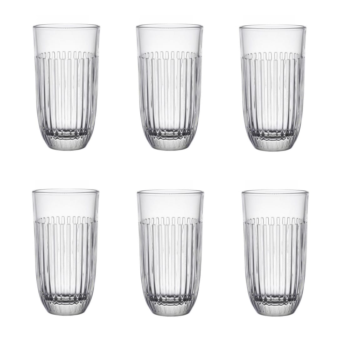 Longdrink glazen - set 6 stuks