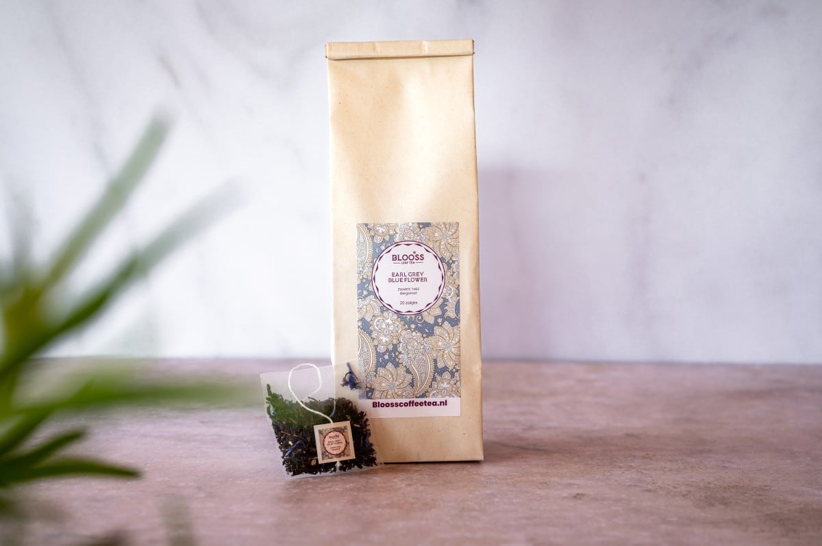 Navulverpakking theebuiltjes - Earl Grey Blue Flower