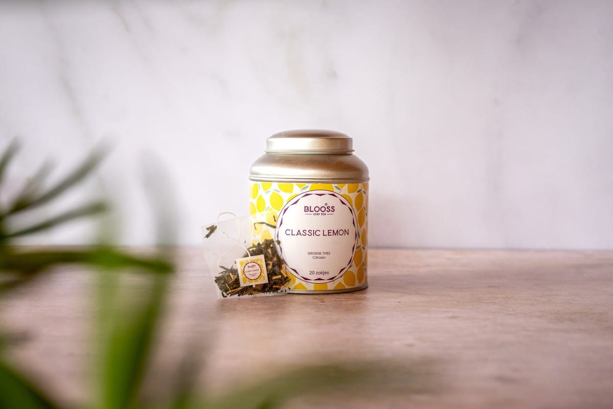 Theeblik incl. 20 builtjes - Classic Lemon - Afbeelding 3