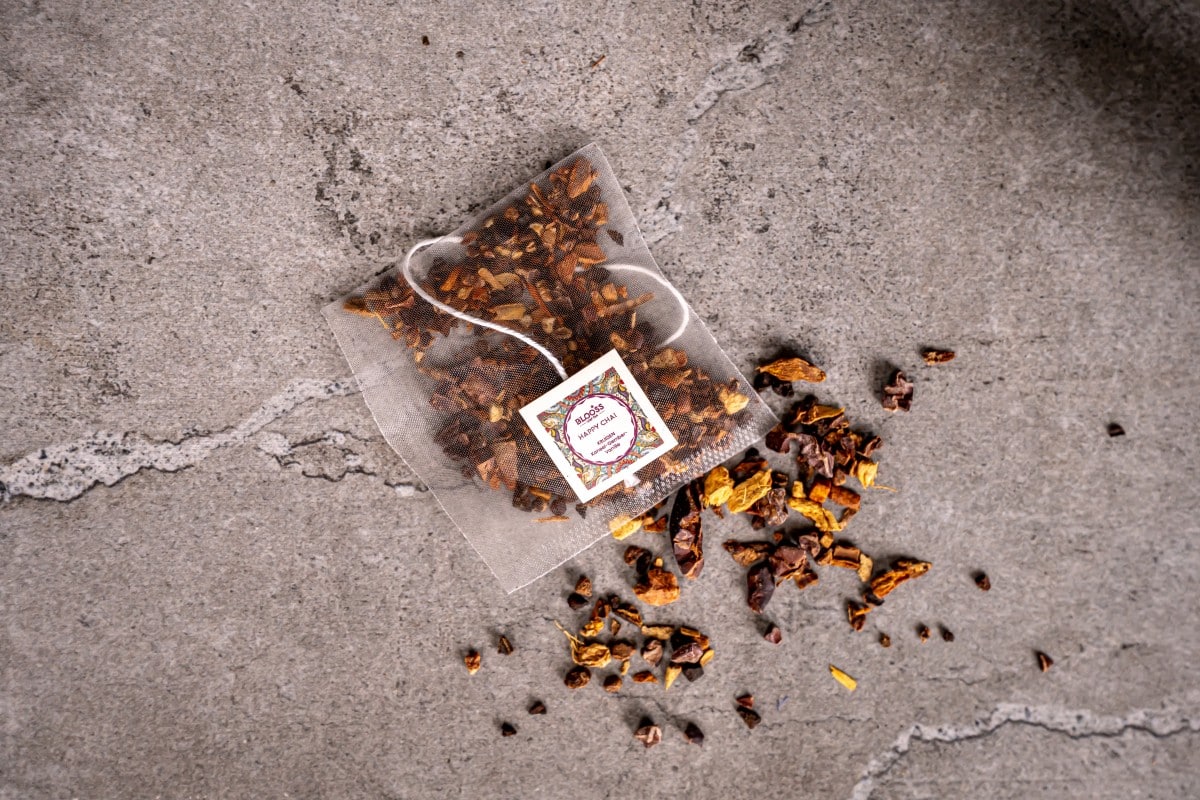 Theeblik incl. 20 builtjes - Happy Chai - Afbeelding 3